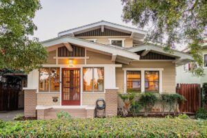 Front of the the Craftsman House